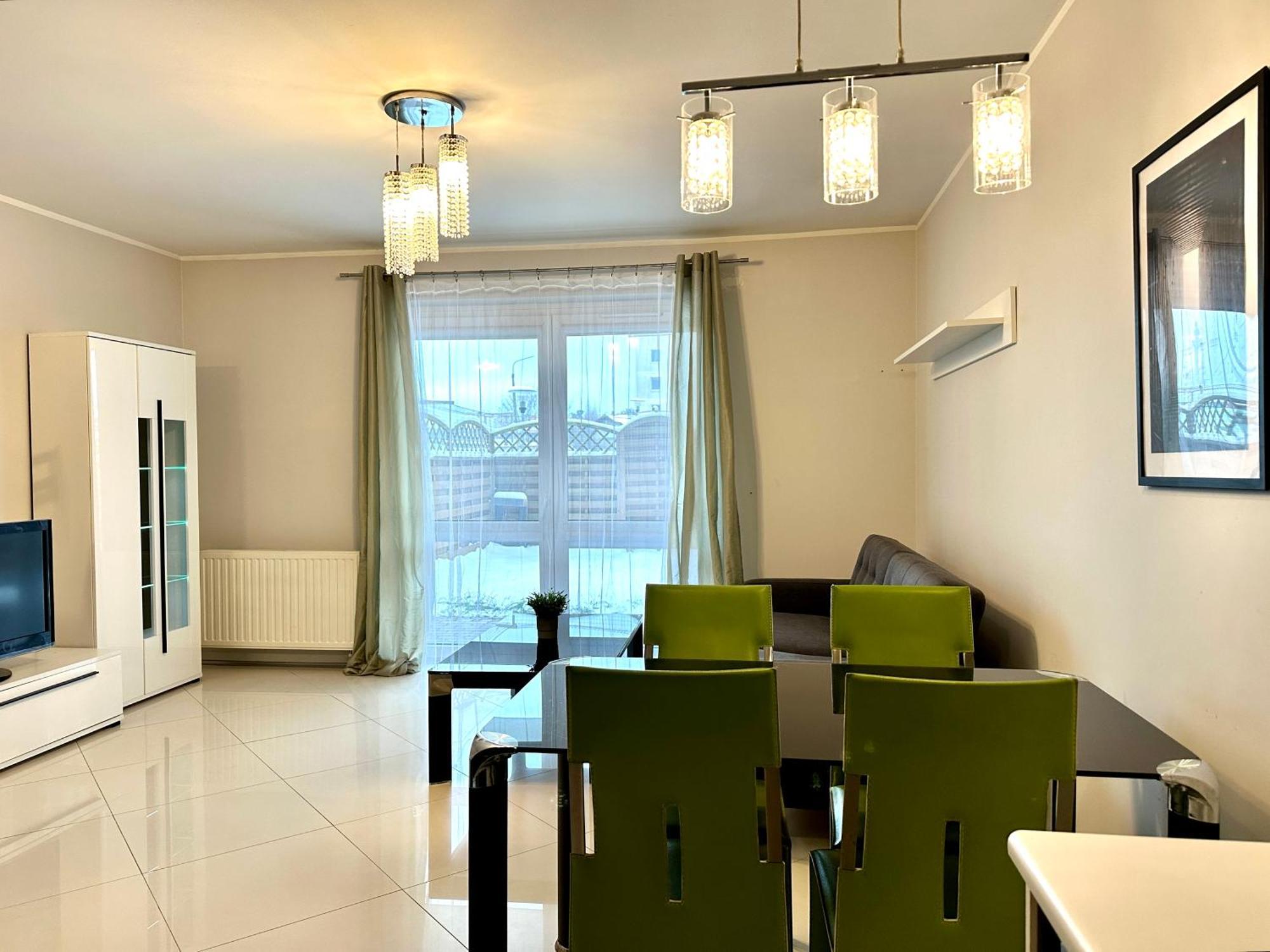 Apartament Z Tarasem Gdynia Dabrowa Apartment Bagian luar foto